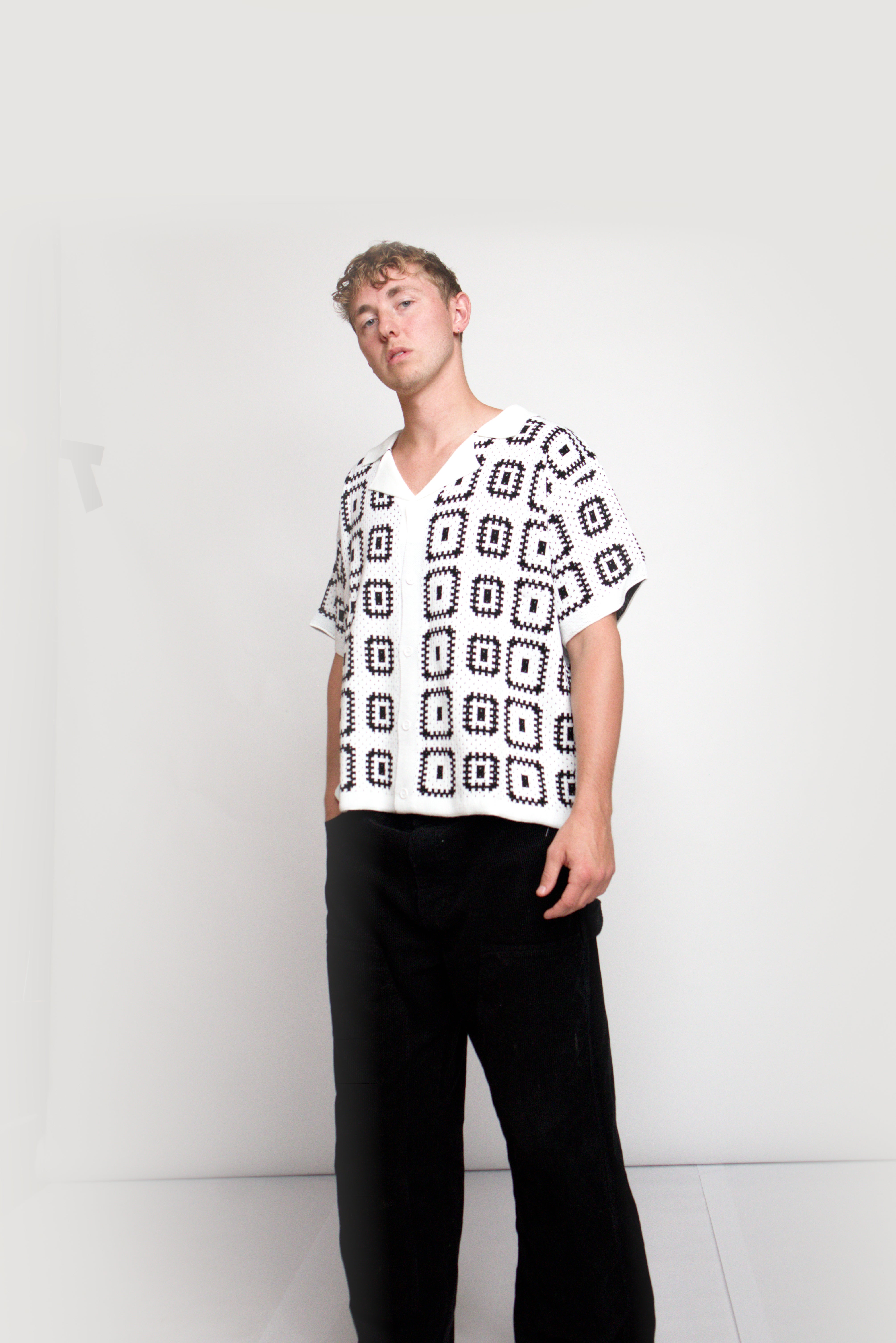 CROCHET REVERE SHIRT