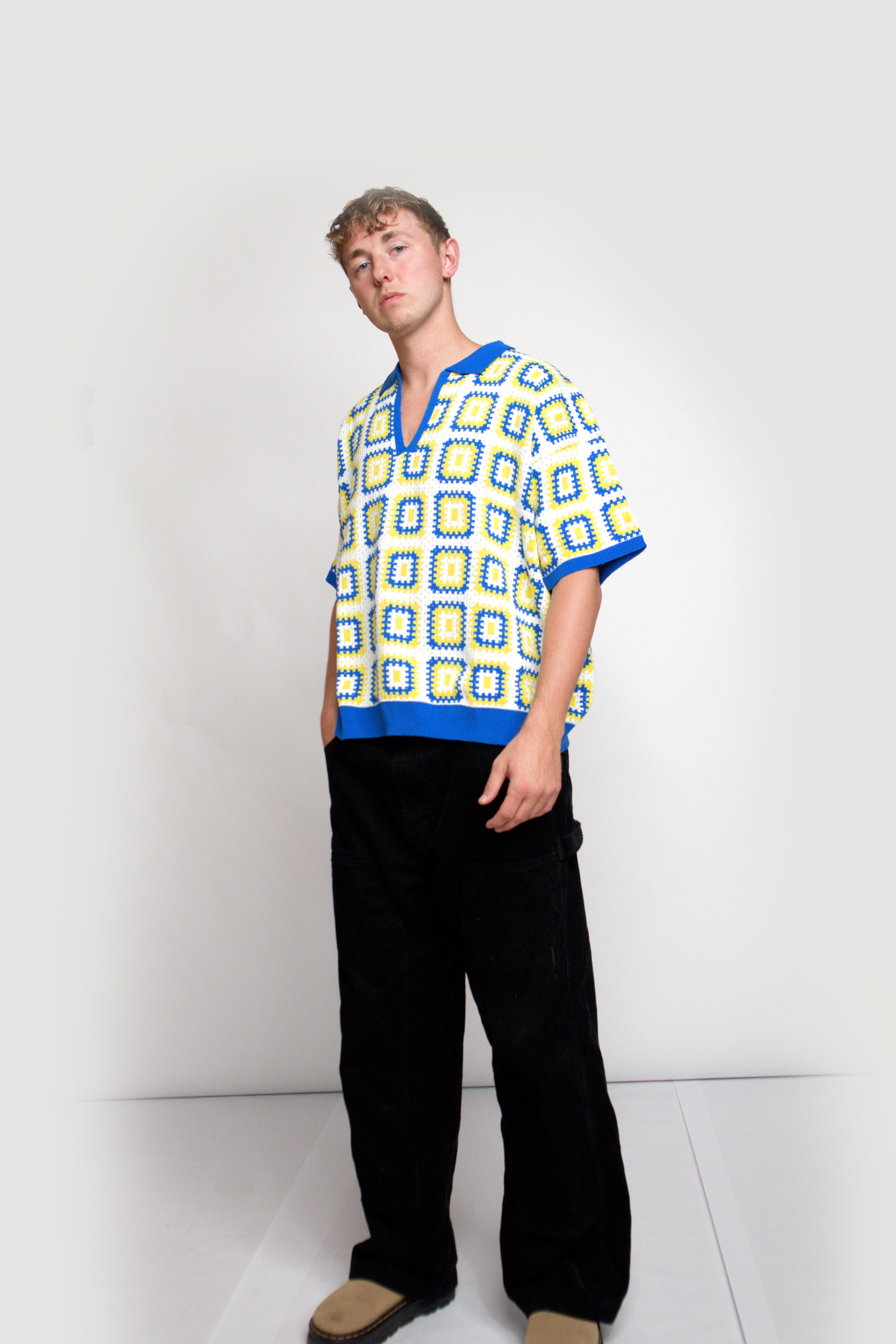 CROCHET REVERE SHIRT