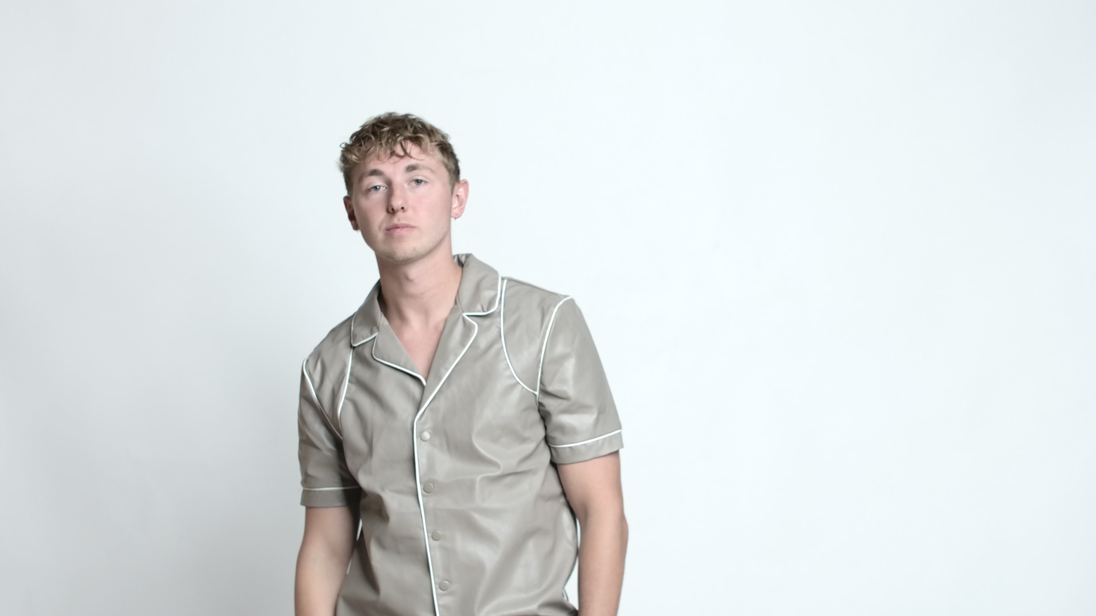 REVERE LEATHER SHIRT & TROUSER SET