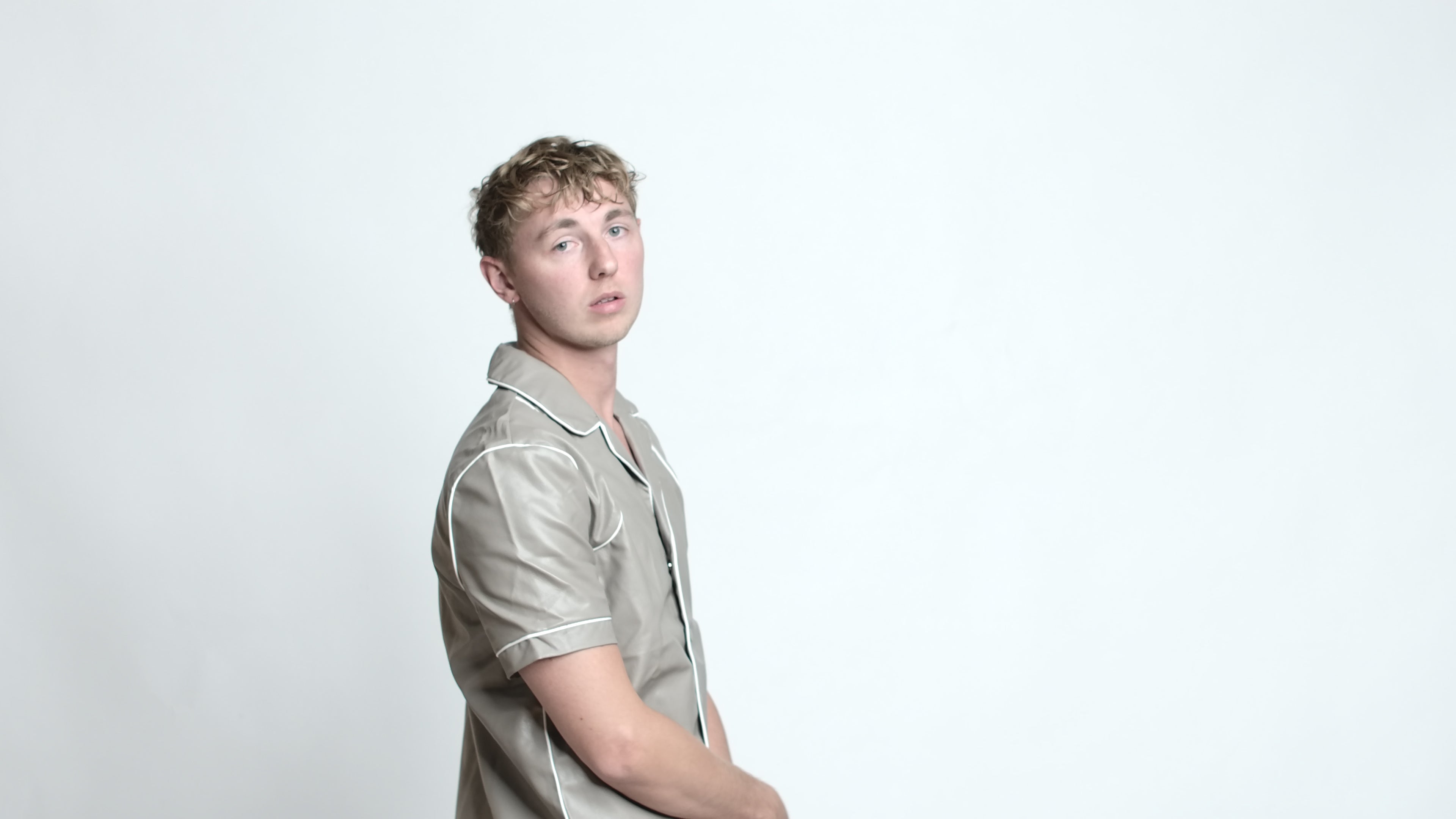 REVERE LEATHER SHIRT & TROUSER SET