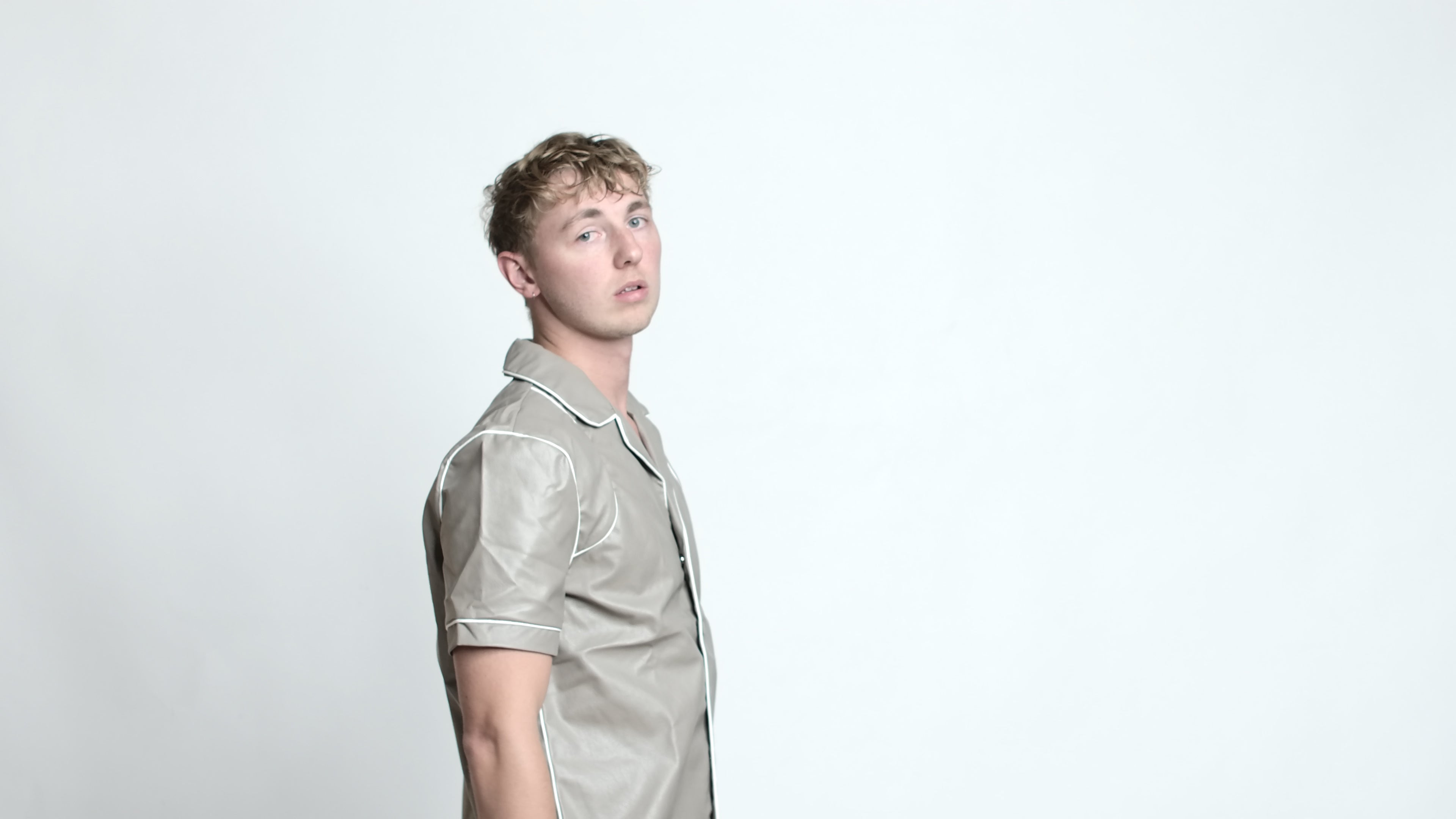 REVERE LEATHER SHIRT & TROUSER SET